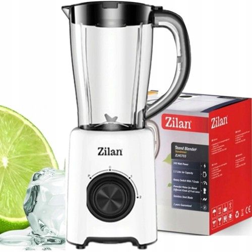 BLENDER KIELICHOWY MIKSER ZILAN BPA FREE 2 BIEGI + PULSE 500W na Arena.pl