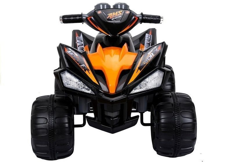 Quad na Akumulator Duże Koła Czarny zdjęcie 2