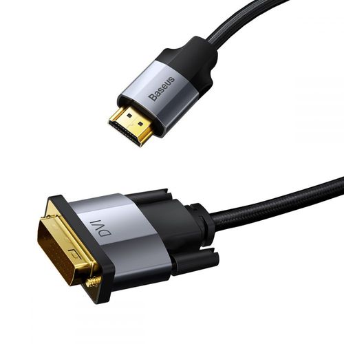 BASEUS 4K HDMI TO DVI CABLE 200CM DARK GREY na Arena.pl