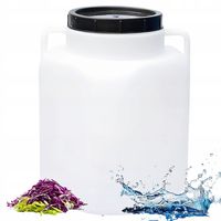 BECZKA 50L ZBIORNIK POJEMNIK NA DESZCZÓWKĘ WODĘ DO KISZENIA PLASTIKOWA