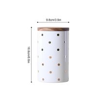 Pojemnik Ceramiczny - Z Pokrywką - NORDIC - Wielofunkcyjny D