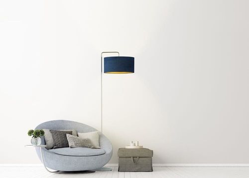 Lampa podłogowa BOLIVIA stal morska na Arena.pl