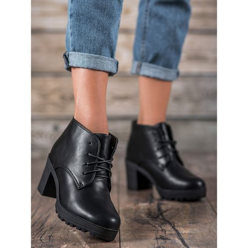 Sznurowane Botki Na Platformie r.37 na Arena.pl