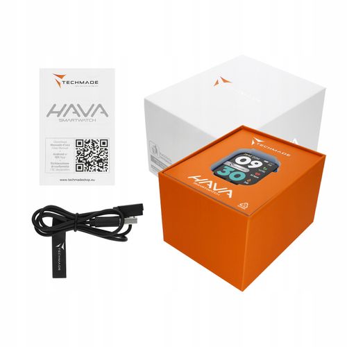 SMARTWATCH TECHMADE EKG SEN CYKL KROKI MUZYKA na Arena.pl
