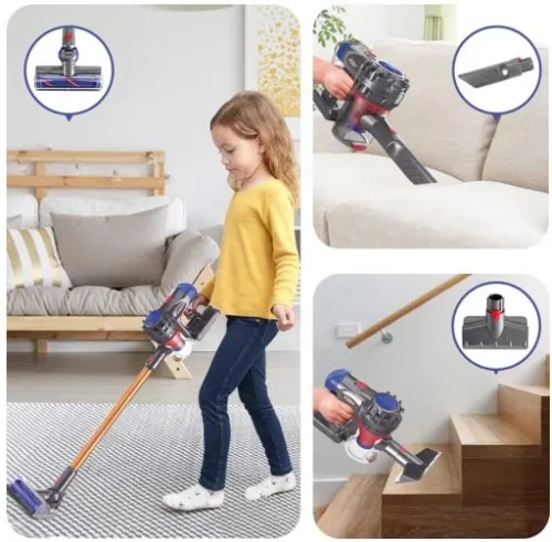 ODKURZACZ PIONOWY DLA DZIECI WCIĄGA AGD NA BATERIE na Arena.pl