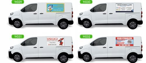 Reklama Naklejka na samochód USŁUGI HYDRAULICZNE duży wybór na Arena.pl