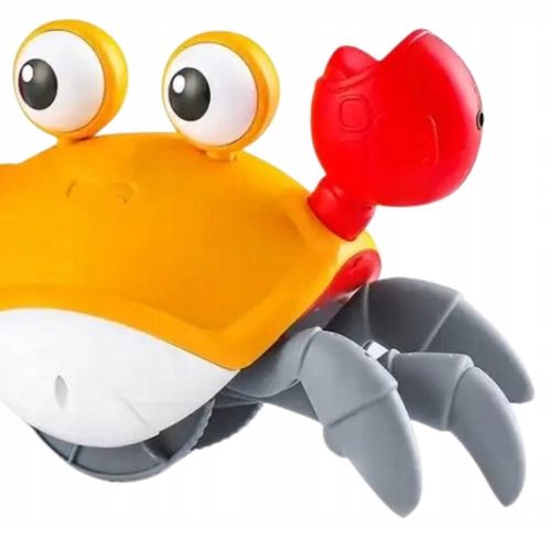 UCIEKAJĄCY PEŁZAJĄCY KRAB CHODZĄCY ZABAWKA INTERAKTYWNA dla DZIECKA LED XL na Arena.pl