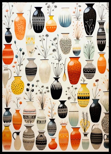 Plakat 50x70cm Symfonia Wazonów zdjęcie 2