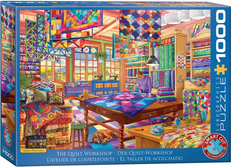 Puzzle 1000 The Quilt Workshop 6000-5859 zdjęcie 1