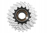 SUNRACE WOLNOBIEG 5-RZĘDOWY 14-28 ZĘBÓW 416g SREBRNY