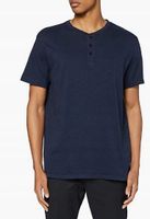 find. T-shirt koszulka z zapięciem na guziczki, S