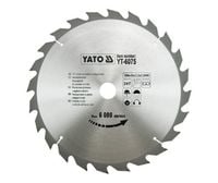 TARCZA WIDIOWA DO DREWNA 300X30 MM 24T YT-6075