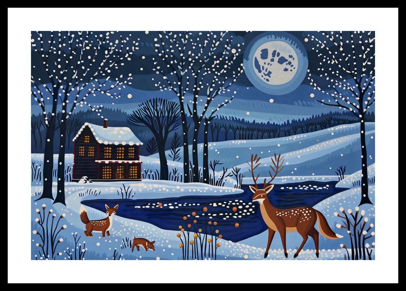 Plakat 45x30cm Przyszła Zima zdjęcie 3