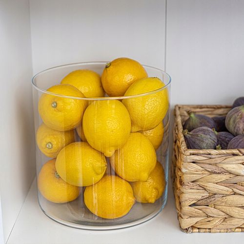 Wazon ŚWIECZNIK Lampion Cylinder 19 cm POJEMNIK Na Kompozycje na Arena.pl