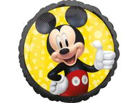 Balon foliowy „Mickey Mouse, Myszka Mikie”, żółty, 45 cm (18 cali) [balon n