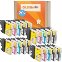 LC-985 Tusze do drukarki Brother DCP-J125 DCP-J140W DCP-J315W DCP-J515W