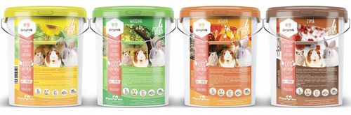 NATURALNY POKARM KARMA DLA KRÓLIKA ŚWINKI GRYZONI 4 PORY ROKU WIOSNA na Arena.pl