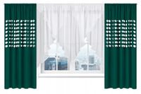 Firana i zasłony KOMPLET do salonu sypialni woal 400 KOPERTA zasłona dziury