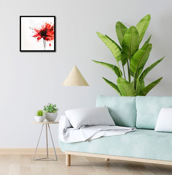 Plakat 40x40cm Płynna Akwarela zdjęcie 4