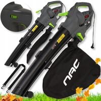 MOCNY ODKURZACZ DO LIŚCI NAC 3500W 160 - 270 km/h ! NOWY 2025