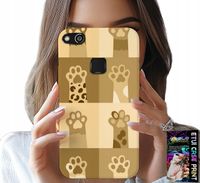 ETUI DO HUAWEI P10 LITE - LOVE CAT, WZORY Z KOTAMI, ŁAPKI KOTÓW