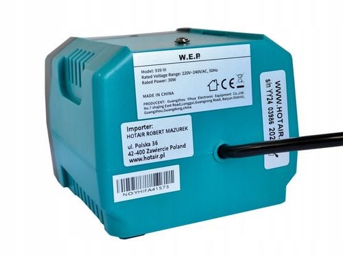 WYPALARKA DO DREWNA SKÓRY PIROGRAF WEP 939-III dwie kolby do szybkiej na Arena.pl