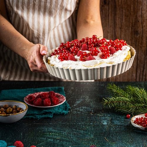 blacha forma do tarty ø25cm z wyjmowanym dnem kinghoff kh-1969 na Arena.pl