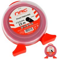 ŻYŁKA TNĄCA NAC DO KOS I PODKASZAREK ŚREDNICA 2.0 MM DŁUGOŚĆ 15 MB OKRĄGŁA