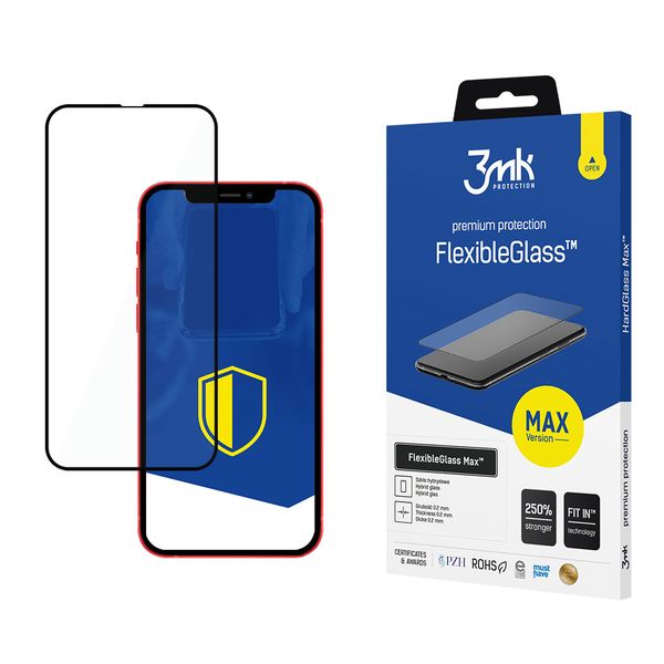 apple iphone 13 pro max - 3mk flexibleglass max black zdjęcie 1