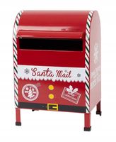 Świąteczna skrzynka pocztowa na listy do Mikołaja Santa Mail