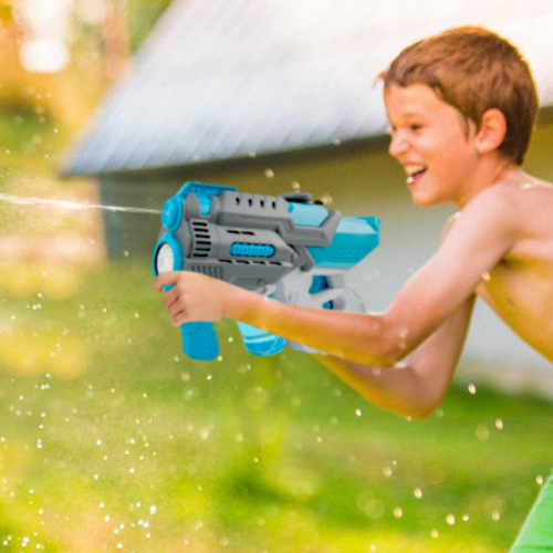 pistolet na bańki i wodę elektryczny automatyczny karabin wodny 2w1 na Arena.pl