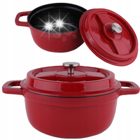 Garnek holenderski 2,6L 22CM Żeliwo DUTCH OVEN