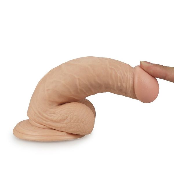 Dildo Z Przyssawką Real Extreme 17,5Cm Lovetoy zdjęcie 4