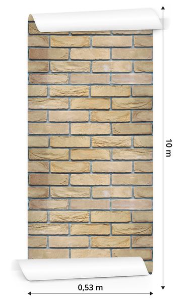 Tapeta Jasna Modna Cegła zdjęcie 3