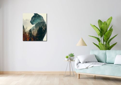 Obraz 60x70cm Koci Duch Lasu na Arena.pl