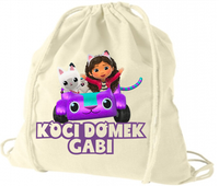 Worek Sportowy - Plecak - Koci Domek Gabi