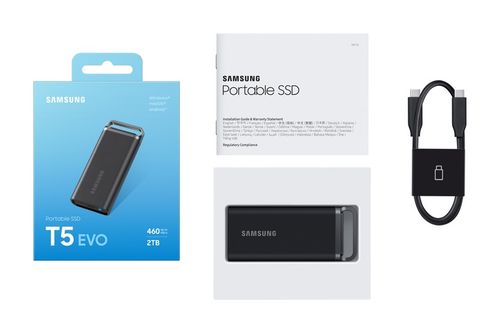 Dysk zewnętrzny SSD Samsung T5 EVO 2TB MU-PH2T0S/EU na Arena.pl