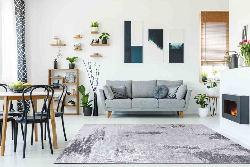 RUG/LU/TREX/VINTAGE/GREY/80x150 zdjęcie 2