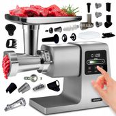 Maszynka do mięsa 7w1 Metalowa 4kg/min Yoer 2500W +Szatkownica+37 ELEMENTÓW