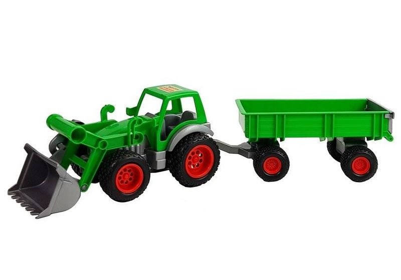 Traktor - ładowarka z przyczepą Farmer 8817 zdjęcie 2
