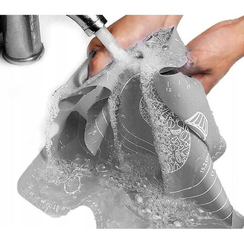 Stolnica Silikonowa Mata Kuchenna Podkładka Podziałka Miara Duża XXL 65x45 na Arena.pl