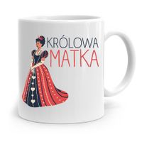 Kubek Prezent Urodzinowy Dla Mamy Królowa Matka Z Nadrukiem Ze Zdjęciem