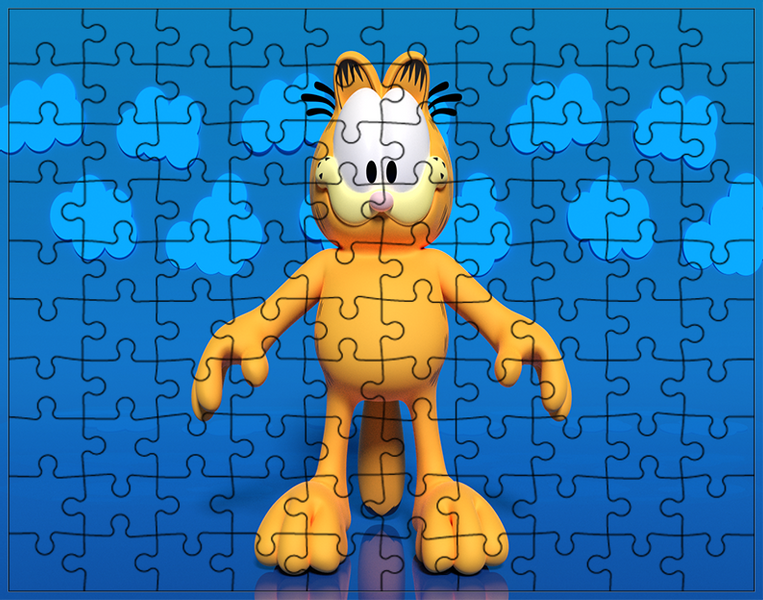 Puzzle Garfield zdjęcie 1