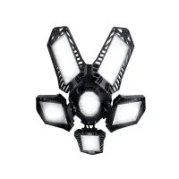 Lampa warsztatowa 80W sufitowa składana żarówka led mocna e27 135 led