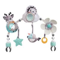 TINY LOVE Łuk pałąk z zabawkami do wózka, fotelika, magiczna kraina, czarno-biały