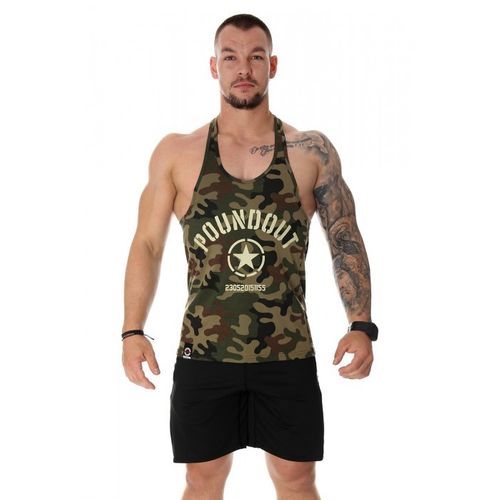 Poundout tank top Stringer FORCE moro Rozmiar - XXL na Arena.pl