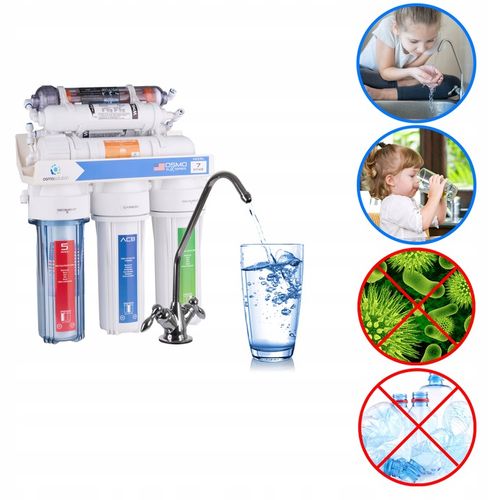 FILTR DO WODY RO7 JONIZATOR ODWRÓCONA OSMOZA 75GPD na Arena.pl