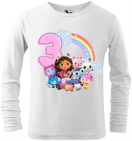 Koszulka z długim rękawem Koci Domek Gabi