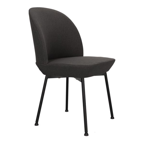 Krzesło Cloe szare ciemne zdjęcie 3