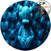 Opłatek na tort KAWS